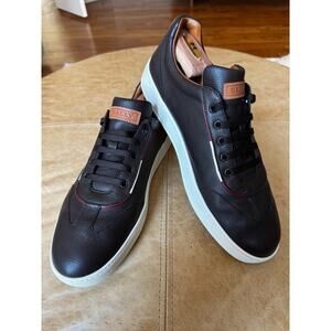 Swiss made $500 Bally Baxley brown sneakers, size US11.5